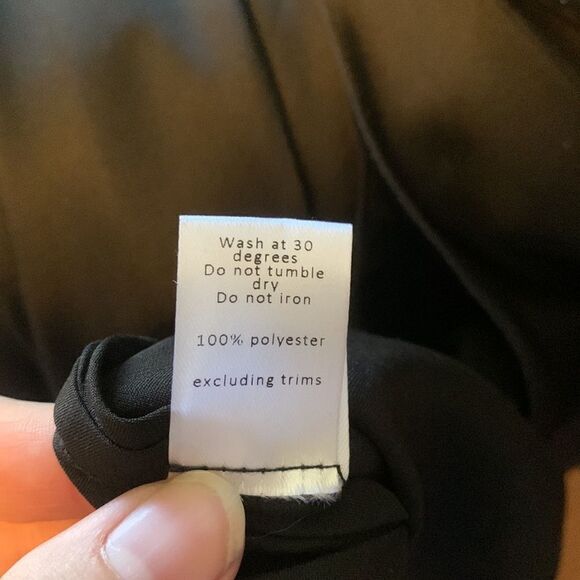 ModCloth Black Slip Dress Size Large - Picture 6 of 6